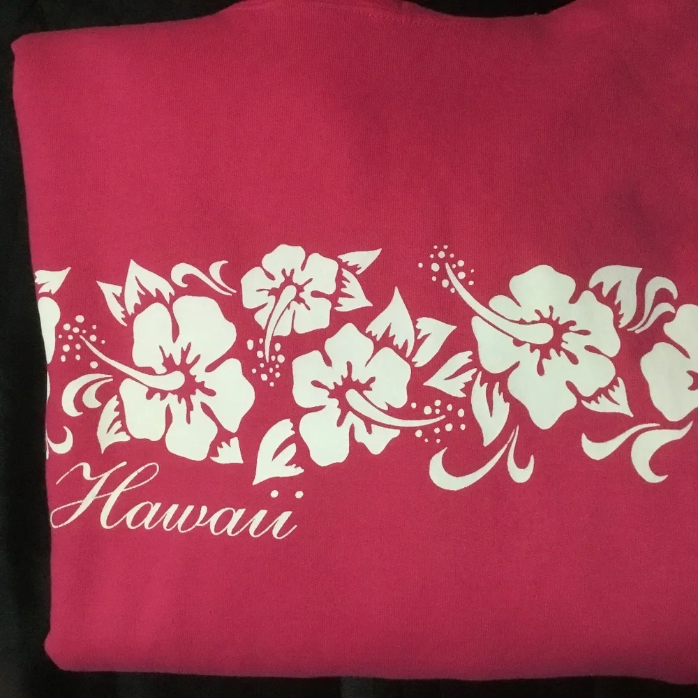 Pink Hawaii Women’s Large Hoodie (NEW) from Hawaii NICE! - Picture 14 of 14